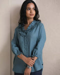 Velmira™ Ruffle Collar Blouse