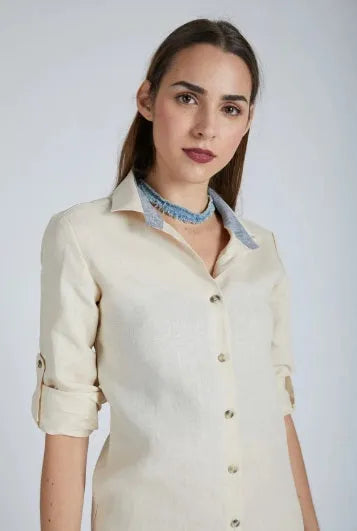 Amélie™ Chic Button-Down Dress